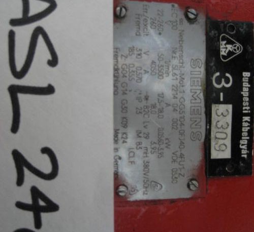 3.95 KW DC Motor