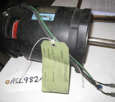 0.5HP Ohio DC Motor - FR: C - 481524 X 7867A 